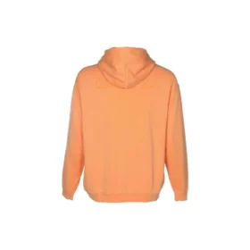 Moletom com capuz de corte largo com patch Go-To Sneaker Tamanhos asiáticos “Pink Orange”