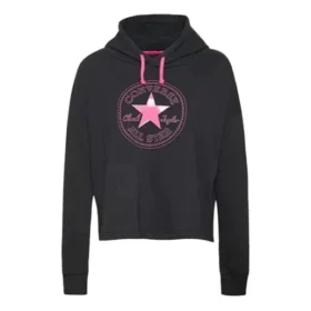 Moletom com capuz desportivo casual de malha preto Moletom com capuz desportivo casual de malha preto
