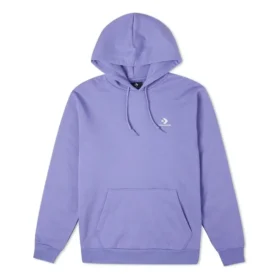 Moletom com capuz e bordado de estrelas em ziguezague Tamanhos asiáticos “Roxo” Moletom com capuz e bordado de estrelas em ziguezague Tamanhos asiáticos “Roxo”
