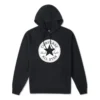 Moletom com capuz em malha felpuda com patch Go-To Chuck Taylor – Tamanhos asiáticos “Preto”