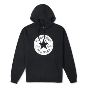 Moletom com capuz em malha felpuda com patch Go-To Chuck Taylor – Tamanhos asiáticos “Preto” Moletom com capuz em malha felpuda com patch Go-To Chuck Taylor – Tamanhos asiáticos “Preto”