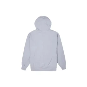 Moletom com capuz largo com logótipo Chuck 70 bordado cinzento azul