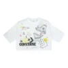 NOTEBOOK DOODLE OS CROP Tee Branco OPTICAL Branco