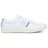One Star Piping Low Top em Branco/Vermelho Esmaltado/Egret