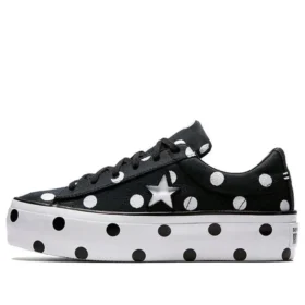 One Star Platform Ox “Preto Branco”