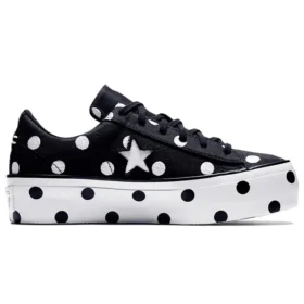One Star Platform Ox “Preto Branco”