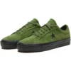 One Star Pro Retro Low Tops Sapatilhas casuais de skate unissexo Verde