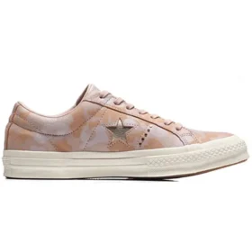 One Star Rosa com Estampado Camuflado