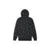 Padrão Love Full Print Desportivo Estilo Casal Preto