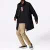 Parka utilitária Tamanhos asiáticos “Preto”