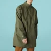 Parka utilitária Tamanhos asiáticos “Verde militar”