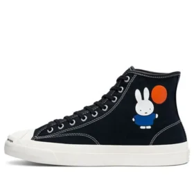 POP Trading Company x Jack Purcell Pro High “Miffy – Preto”