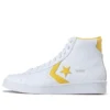 Pro Leather High “Branco Amarelo”