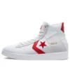Pro Leather High “Summer Drip – Branco/Vermelho Universidade”