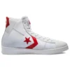 Pro Leather High “Summer Drip – Branco/Vermelho Universidade”