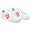 Pro Leather Low “Color Pop – Branco Poppy Brilhante”