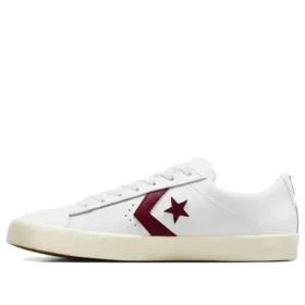 Pro Leather Vulc Pro “Branco e Bordeaux Escuro”