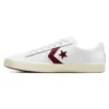Pro Leather Vulc Pro “Branco e Bordeaux Escuro”