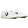 Pro Leather Vulc Pro “Branco e Bordeaux Escuro”