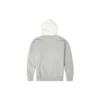 Pullover com capuz bordado Converse x Bugs Bunny para homem, mangas compridas, cinzento casual
