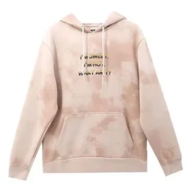Pullover desportivo casual masculino Converse Tie Dye Gradient rosa
