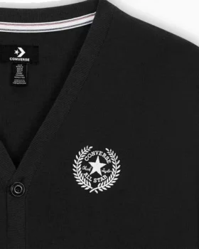 Retro Cardigan Tamanhos asiáticos “Preto”