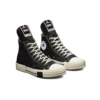 Rick Owens x DRKSHDW DRKSTAR Chuck 70 High “Preto”