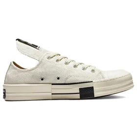 Rick Owens x DRKSHDW DRKSTAR Chuck 70 Low “Egret”