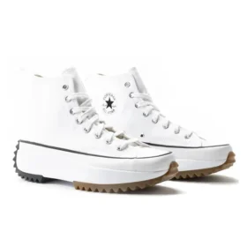 Run Star Hike High “Branco Preto Gum”