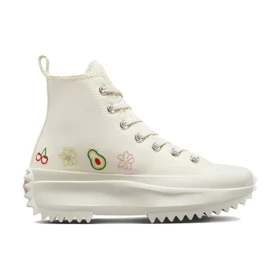 Run Star Hike Platform High “Frutas e Flores Bordadas”
