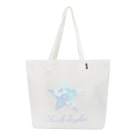 Saco Tote com Estampado “Branco”