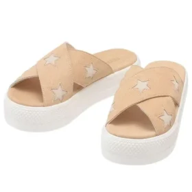 Sandálias CV Platform “Beige”