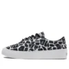 Sapatos casuais de lona de cano baixo elegantes Skidgrip com estampado preto e cinzento “Black Gray”
