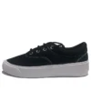Sapatos casuais de lona retro de cano baixo SkidGrip, elegantes, em preto e branco