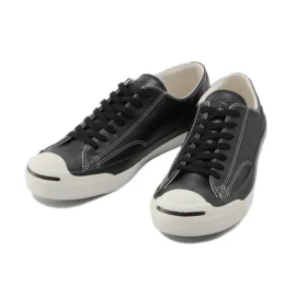 Sapatos casuais Jack Purcell de cano baixo, antiderrapantes e resistentes ao desgaste, versão preta