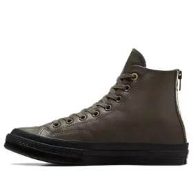 Sapatos Chuck 70 em pele “Castanho escuro”