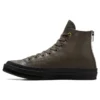 Sapatos Chuck 70 em pele “Castanho escuro”