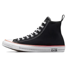 Sapatos Chuck Taylor All Star High Crafted Stitch “Preto Branco”