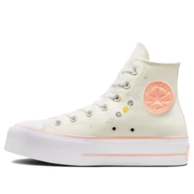 Sapatos Chuck Taylor All Star Lift HI “Floral Embroidery”