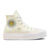 Sapatos Chuck Taylor All Star Lift HI “Floral Embroidery”