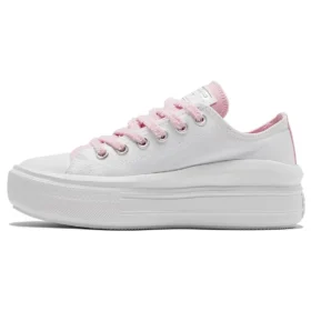 Sapatos Chuck Taylor All Star Move CX Platform “White Sunrise Pink”