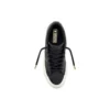 Sapatos One Star OX “Preto/Branco” em couro