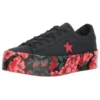 Sapatos One Star Ox Preto/Vermelho