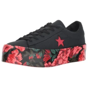 Sapatos One Star Ox Preto/Vermelho
