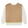 Shapes Camisola com gola redonda acolchoada Tamanhos asiáticos “Beige”