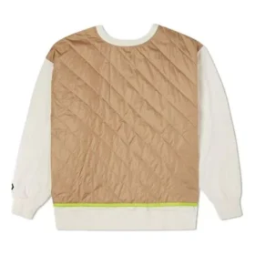 Shapes Camisola com gola redonda acolchoada Tamanhos asiáticos “Beige”