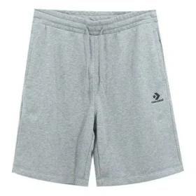 Short FT Asia Sizing com Estrela Bordada em Chevron “Cinza”
