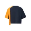 Série Capsule Camiseta de manga curta com gola redonda em cores contrastantes