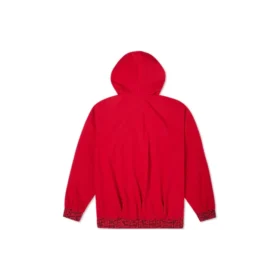 Série de Ano Novo Camisola com Capuz Tiger Stripes Vermelha