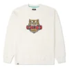 Série de Ano Novo TIGER Padrão Desportivo de Gola Redonda “Milk White”